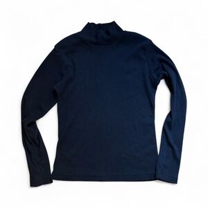 Vintage 90s smart set black mock neck turtle neck  top